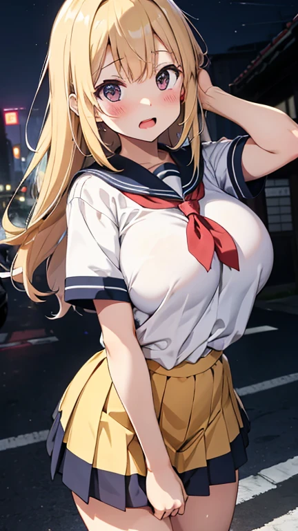 (((Upper Body、Shiny underwear、))、(((Accentuate your breasts)))、Highest quality, 8k, masterpiece :1.3)), whole body, Sharp focus :One Girl,Shiny skin,Sexy pose,Highest quality,Tabletop,shape,Very delicate and beautiful,Hmph,8k壁紙,wonderful,In detail,Official Art,Very detailedなティッカーUnity 8k壁紙,Incredibly ridiculous,Large file size,Very detailedな,High resolution,Very detailed,Beautiful detailed girl,Realistic,X-ray,The queue is full(((Sailor Warrior Uniforms、mini skirt、tights)))、(((Big Breasts)))、(((City of night、bustling street)))、Cleavage 、((Golden Hair、Panties worn、Big Breasts))、Sailor Warrior Uniformexy pose、hairstyle golden long hair、Hand2Book、