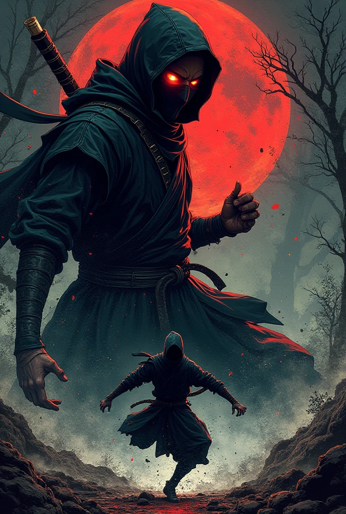 Title: The Enigmatic Samurai: A Tale of Intrigue, Honor, and Revenge

Prompt:
In feudal Japan, amidst the turmoil of clashing warlords and political factions, there exists an enigmatic samurai known only as Ushiro No Men, or "The Masked Stranger." With a mysterious past shrouded in darkness, this elusive figure dons a hauntingly intricate mask forged by ancient masters and wields an exceptionally sharp katana, forged by a legendary swordsmith, rumored to have been blessed by the gods themselves. The mask serves not only as a means of concealing his identity, but also as a reflection of his shattered yet unwavering spirit.

The Masked Stranger's legendary reputation transcends tales of his ferocity in battle, widely attributed both to his exceptional physical prowess and mastery of the samurai code, or bushido. Haunting whispers circulate amongst the common folk and noble elite alike, detailing the extraordinary lengths he will go to protect the honor and safety of those in need.

As the legend goes, Ushiro No Men appears when the oppressive hand of tyranny and injustice threatens the lives of the innocent. He emerges as a ghostly silhouette against a blood-red moon, rallying the downtrodden and fighting alongside them for justice and vengeance. Traversing the beautiful and treacherous landscapes of Japan, his relentless pursuit of justice knows no bounds.

Write a narrative that immerses the reader in Ushiro No Men's world, filled with rich sensory details, authentic cultural references, and vivid depictions of the characters and environment. The story should follow our masked hero as he unravels the threads of a deeply-rooted conspiracy orchestrated by a power-hungry warlord who is terrorizing the land. 

In the course of his journey, Ushiro No Men becomes entwined with a band of unconventional allies, each endowed with unique skills and secrets of their own. With their heartwarming bonds and shared commitment to justice, this group of misfits aids our hero