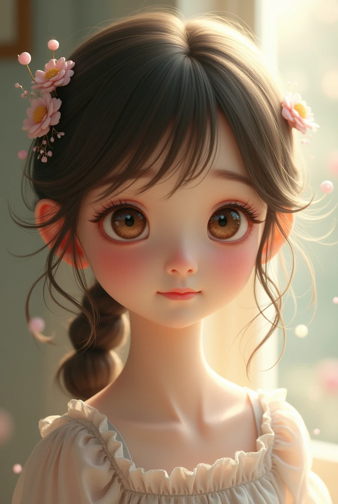 extremely beautiful and cute