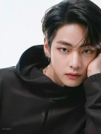 Taehyung from bts face, photorealistic, UltraHD, 8k