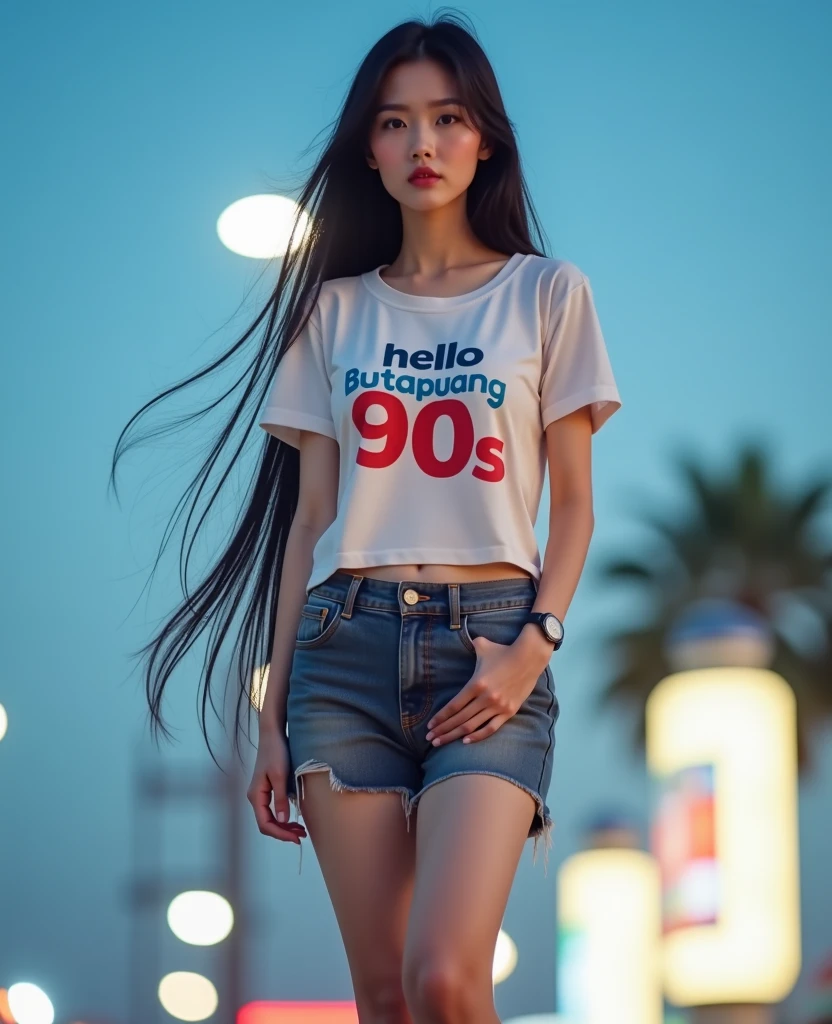 RAW photo, dynamic angle, highly detailed, soft light, 1girl, ((sweaty):1.1), (pale skin, white skin, korean, 14 years old,) innocent, sexy, mad, short black hair, bright blue eyes, freckles, black shirt, black short pants, wide thighs, improper sitting, crotch visible, on train at night, 8k, masterpiece