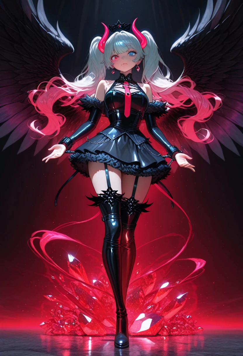 (Dark skin), (devil horns), Large breasts,
The temptation of immortality occupied my mind
reprimand
Weakness on the knees, Summon power
confusion
I am the storm that is coming
Provoke black clouds in isolation
I am a recycler of my name
Born in flames, I am blessed
My family crest is the demon of death
Abandoned, I was awakened
Dark and divine Phoenix Ashes
The suffering that comes
Fate chases time
Inheritance nightmare, Surrounded by fate
Can't escape
Continue walking on the route between the lights
Wrong
Pass through empty halls，I will not go beyond 5R
Truth in the eyes of embers
We always fight in ice and fire
Two souls were once lost, Now they remember
I am the storm that is coming
Provoke black clouds and isolation
I am a recycler of my name
Born in flames, I am blessed
My family crest is the demon of death
Abandoned, I was awakened
Dark and divine Phoenix Ashes
The suffering that comes
Fate chases time
Disappear into the night
The lost shadow left behind
Obsession is tugging at me
decline, I'll take what belongs to me
Lurk in the shadows under the night
Bloody spinning constellations
Dance in the graves of those who stand at my feet
The dream of the Black Throne I keep repeating
Dark ruins, Summoned from the ashes
The puppeteers gathered all the masses
Cable, Distorted thoughts when the blade hits
You want that power? Then try it and accept it
Outside the tree
Fire
Crush
Bloodline yearning
Dark thoughts embrace
Crimson delight
Do your dim heart
Cure or destroy?
Bury the light deep in your heart
spurn, Didn't go home
We burn chaos in the wind
Drift alone in the ocean