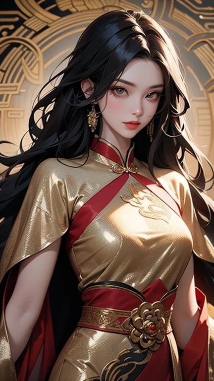 in style of Brad Kunkle
character concept design,1girl,ojou-sama posture,multi-tied hair,incredibly long hair,extreme elegance,extremely detailed,(Background blur,Depth of Field,Blurred foreground,Motion Blur:1.5), 8k wallpaper