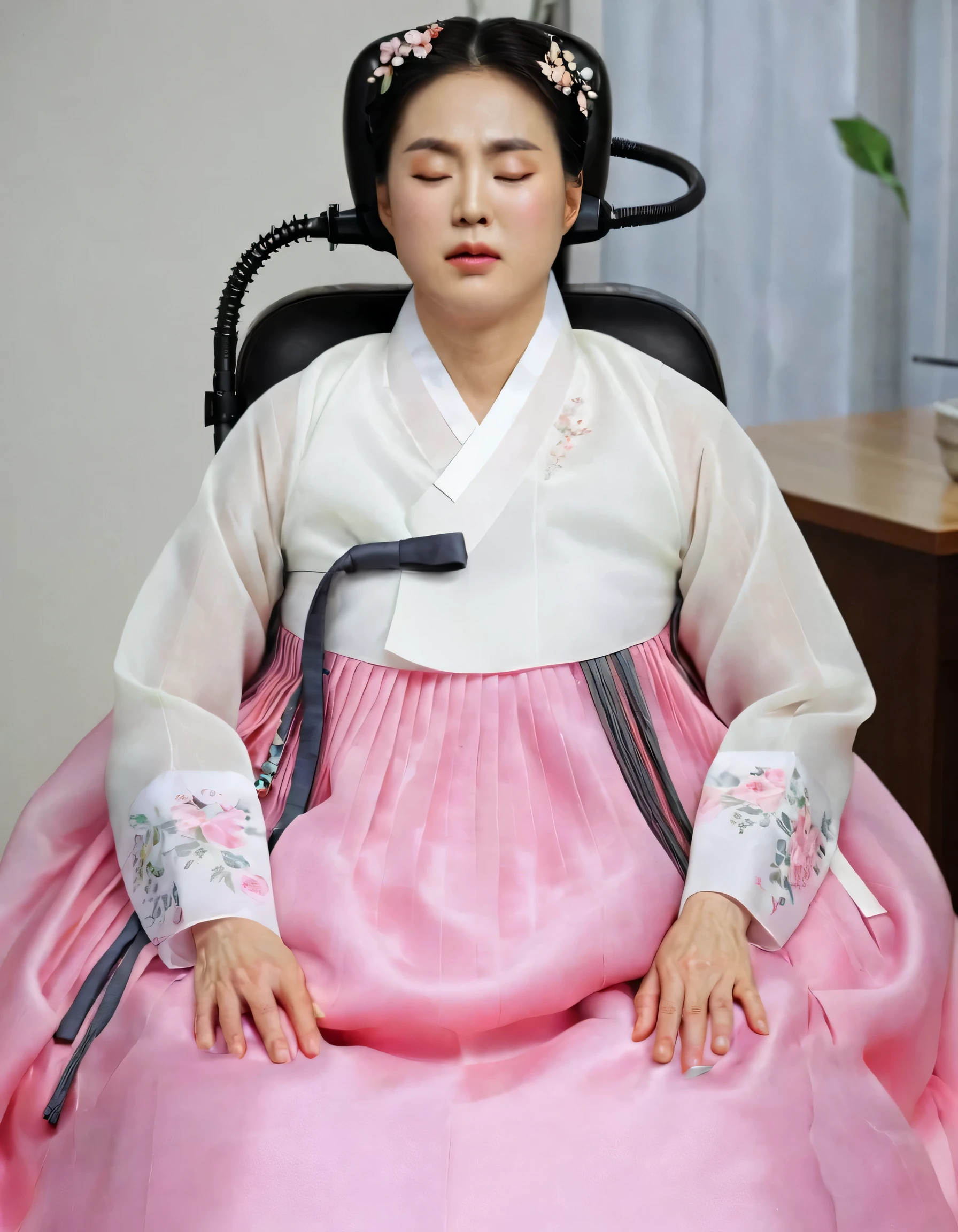 ((8K)), highest quality, 超High resolution, (High resolution), 1 girl, Overweight, ((Extremely fat)), ((Chubby)), Japanese, (((A 30-year-old white female monk from ancient Europe)))、(((Beautiful female priest))), (Ancient ornate and luxurious temple)、(((luxurious costumes and luxurious accessories)))