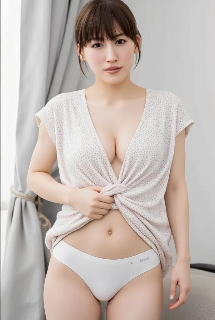 A superb exquisite real beautiful Korean girl, natural straight hair, extremely delicate, straight facial features, peerless beautiful girl, soft, dreamy quality, light white and dark brown, exaggerated facial features, solid color, frank holly, delicate face, bright lips slightly open, slender waist, soft curves, real light and shadow, super fine, 4k, natural moving, realistic, Ultra high resolution, ((at the street food)), (professional pose),(nsfw:1.4), (naked:1.4),(sitting in the food shop:1.4), (her hand hiding), (various angle:1.4)