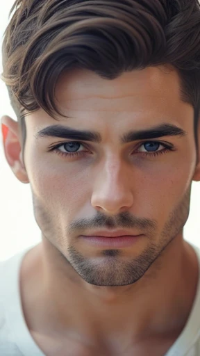 A handsome evrei man focus on the face