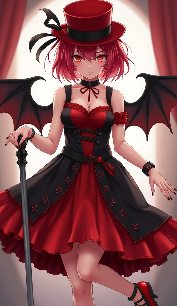 Anime
(score_9, score_8_up, score_7_up)
1girl, girl demon, red hair, red eyes, wings, claws, black dress, beautiful_face
\\ Made with ONE FOR ALL checkpoint by Chaos Experience @ https://civitai.com/user/ChaosExperience/ \\