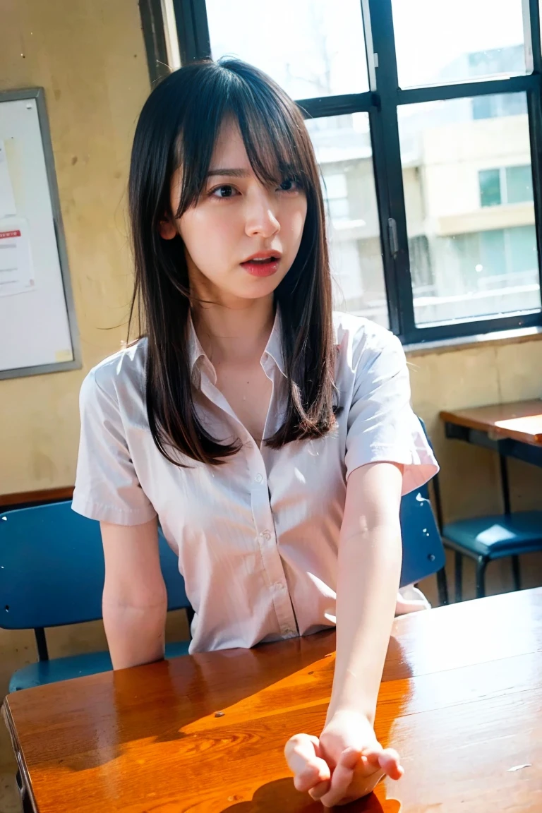 Japan junior high school girl masturbating at school
