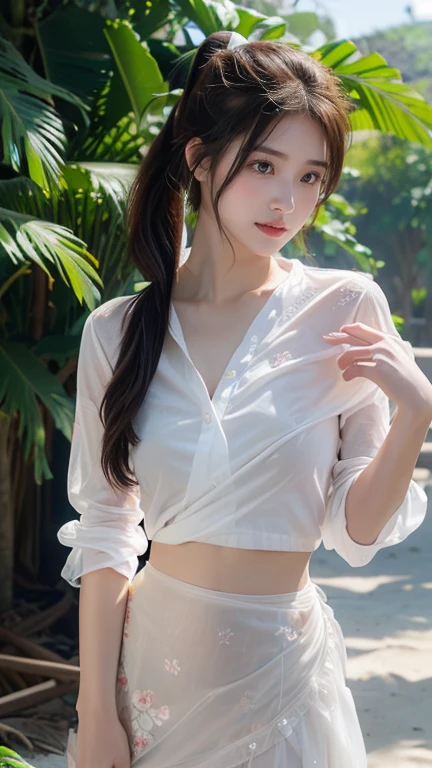 (Best quality,masterpiece:1.21),photorealistic,extremely detailed CG unity 8k wallpaper, Official Art, (finely best quality:1.4), a cute slender Girl wearing stylish Summer fashion super small bikini, (very thin bikini),(mastoid process:1.21),Fair and shiny smooth skin, real clear and delicate skin texture,simple background),(Moist clothes:1.5)