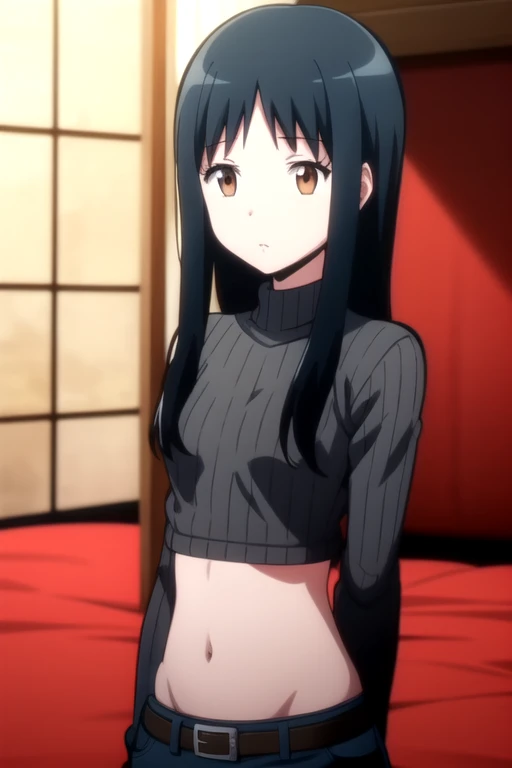 (masterpiece, best quality:1.2), 1girl, solo,standing_split,
yuuki mikan, long hair,black sleeveless short vest,pink skirt,black