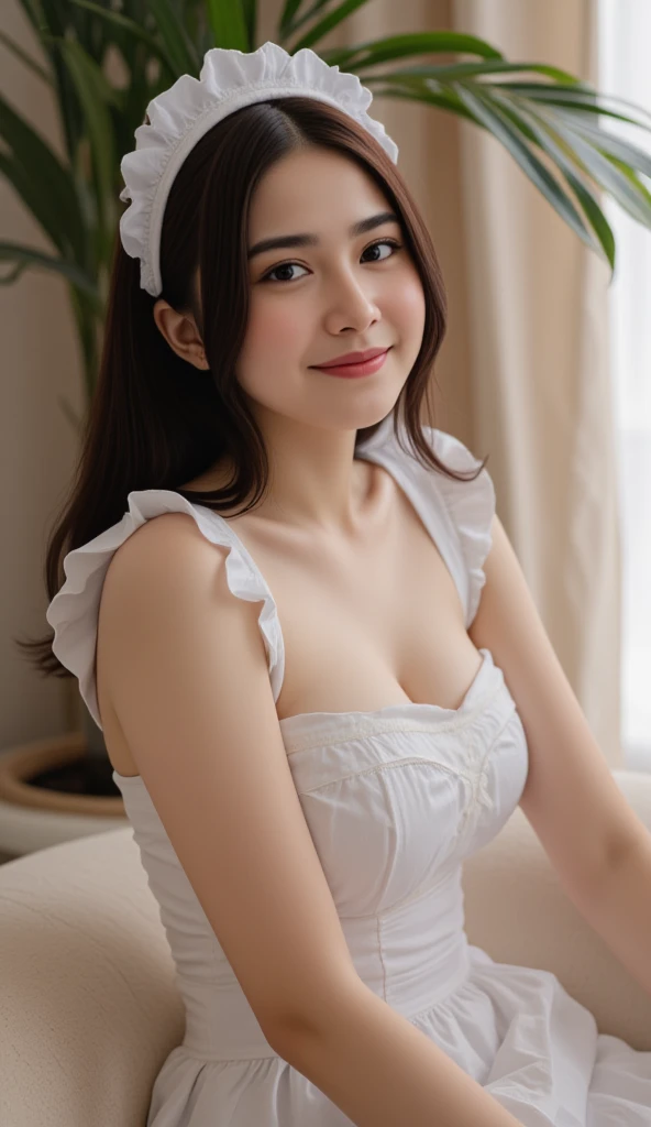 (((masterpiece)))、(((High resolution))、8K、(In detail))、(Highest quality)、Beautiful girls、A beautiful girl with white wings growing on her back:1.5 、笑顔のCute beautiful girl、Very attractive beautiful girl、(White see-through apron)、On a bed with white sheets,(((Your smile is cute,)))、((:2.0))、Super cute lolita idol:1.5 Beautiful girl wearing a revealing white off-the-shoulder apron, Transparent muscle)))、(Slender body and beautiful breasts)、((Well-formed and elegant face:1.5))、(((Belly buttonが見える)))、(Big Breasts: 1.5)、tits、Naked Apron、Cute beautiful girl、(((Apron with a random and complex shape that exposes a lot of the chest:1.5)))、Very beautiful beautiful girl、A young and innocent beautiful girl、Big Breastsを強調してる:1.5 、Thighsが付け根まで見える、((Doing the splits:1.5))、sit、(Belly buttonが見える:1.5)、(Her breasts are exposed: 1.5) 、A beautiful girl、The cleavage is exposed、Well-formed face、Belly button、Thighs、NSFW 、whole body: 1.5 、barefoot: 1.5 、White string buns、panties pull out:2.0