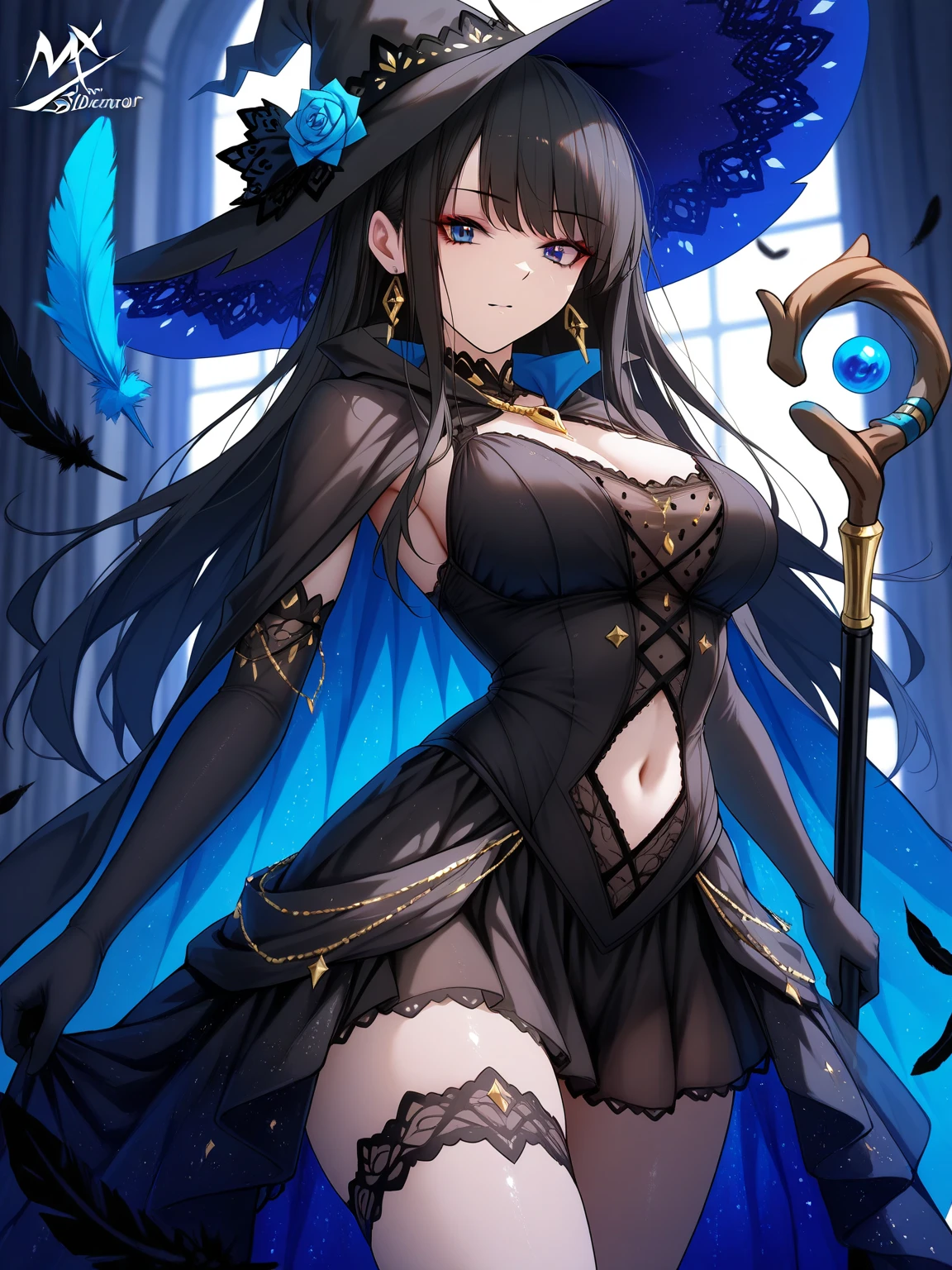 Top quality. illustration. Girl. The world of swords and witchcraft. underwear. Pubic hair. spread their legs.