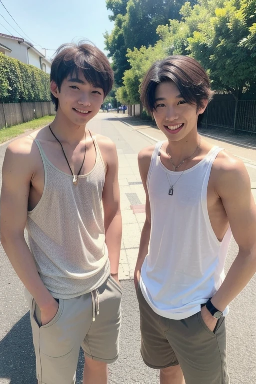 cool,,Refreshing athletic guy,3boy,3boys,3P,,charm,The hero,youth,Japanese high school student style,Magazine Idol Style,Slim figure,Casual clothes,Smooth,Skin texture,Functional beauty,Moe,Action,Vibrancy,Breeze,A speck of dust,Natural light,face,hand,eye,Biological precision,thin limbs,male protagonist,A Japanese boy,For boys who like boys,,,Three boys fall in love with each other,Male student,,Boys' preference,Super detailed,From friendship to love,Sexual desire,sexual excitement,Handsome body transformation,,At a happening event,Tall handsome men's male genitalia change to female genitalia while maintaining their male body shape,,,Johnny's-style boys,Love story,,Handsome Drama,Shinkai Makoto,Male Focus,4K,8K,Obsessed with my dick,