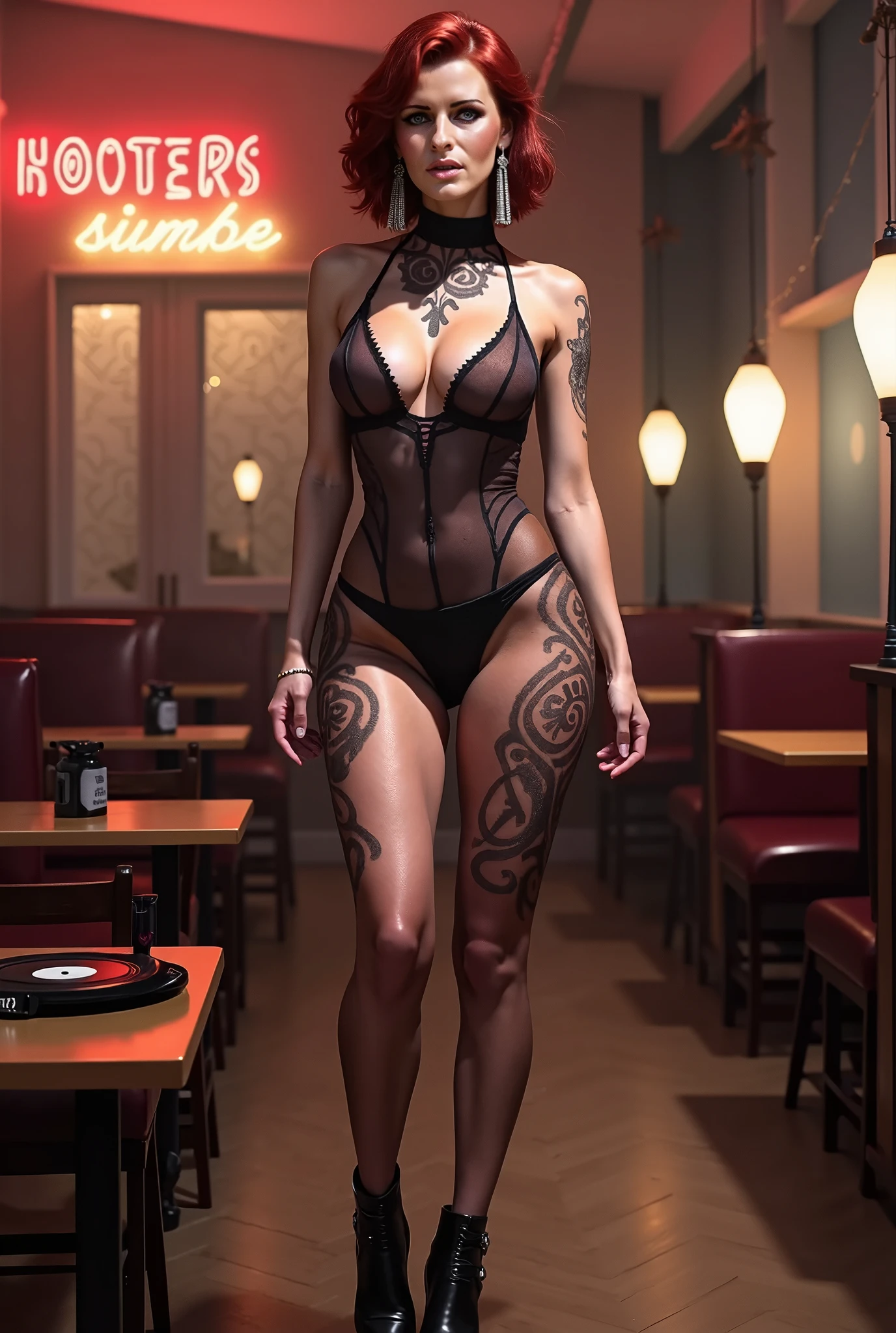 ((African dark skin, Very deep ebony skin)), ((Her beauty is undeniable)), ((Excited cute face)), ((Ultra-detailed perfect eyes,)), ((Cute pose)), ((Tongue out)), ((Seductive )), Sexy, (( Skinny mesh shirt, sexy shorts)), ((African long curly hairs)), (( ebony skin)), ((standing, Front view)), ((Caress your legs in a sexy pose)), ((Outdoors,)), Sharp focus CGI, Photorealistic, High detail, Realistic, Masterpiece, Best quality, hdr, High quality, k hd, Extremely detailed, 8K wallpaper, Intricate details, 8K UHD, Full-HD, (Realistic photo:1.2), Contrast, glaring lights, Natural lighting, hard light, back lit lighting, erotic, award winner picture,