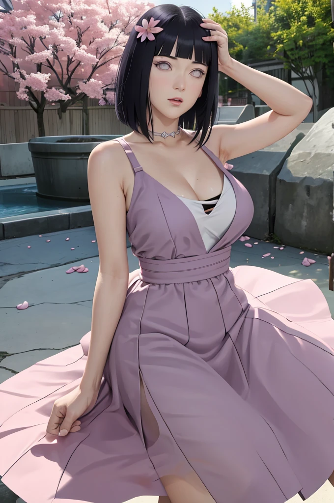 (Numerous award-winning masterpieces, with incredible details), ((Extremely beautifull face)), (extremely detailed realistic face features), (beutiful purple grey eyes), ((finely detailed true circle Symmetrical purple grey eyes)), (She has a meloncholic face), (A majestic sight), long tied black hair, (big breasts: 1.8), anatomic, small wraist with big hips, realistic skin texture, (realistic breasts: 1.5), pale skin, perfect body