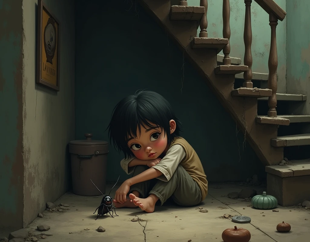 a starving student searching foods.and thinking how to find same food for have lunch and also he student's sleeping place and shower toilet are very dirty and his apartment is also very expensive