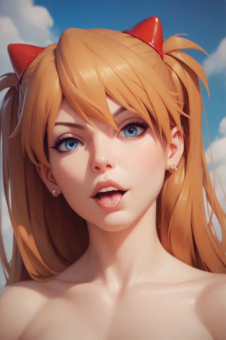 saliva, blonde hair, ahoge, scar on cheek, heart-shaped pupils, blush, Surrealism, drop shadow, anaglyph, stereogram, tachi-e, pov, atmospheric perspective, 8k, super detail, ccurate, best quality, best quality