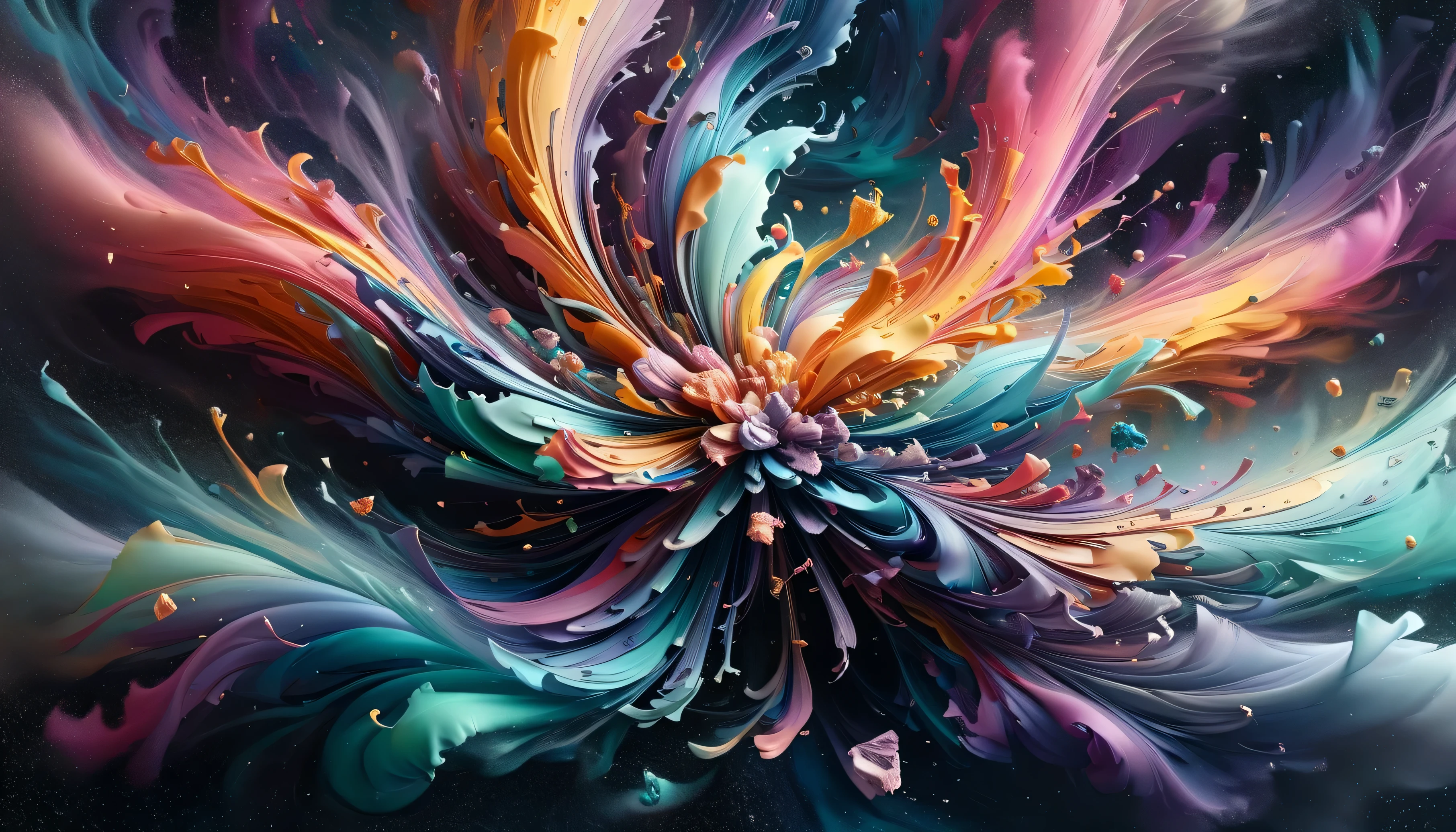 Otherworldly dreams , Edible galaxies , Delicate ingredients , spinning sauce like a misty nebula, Soft light tones, Wonderful atmosphere, Magical lighting , scattered like distant stars ral-drptpl