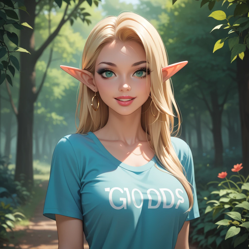 <lora:ExoBioTech:1.0> exobiotech female Aging gracefully, Solid, Ashkenazi Jew, Amber eyes, Oval Ears,    Dimpled Cheeks, Unique Forehead, Square face shape with Round Forehead, Well-proportioned Ears, Dimples, Golden Blonde Mermaid waves hair, Regret wearing  Jogger shorts,  Cropped sweater, , ,  andSchool Bag , Hands clenching into fists, indicating anger or frustration