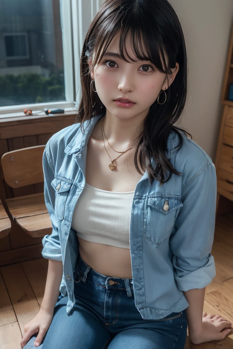 femboy， ((Masterpiece)), (Cute: 2.0), The face is extremely detailed, Enchanted expression, Strong gaze, Black Double French Braid, (Thin structure),Slightly round face,Tanned brown face, Healthy face, small eyes, Thin thighs, (Small ), confident pose, harsh, Almond-shaped eyes, rich palette,choker necklace,3D，open-toe high heels, goddess,high heels, goddess, Lean-yet-toned body/androgynous body aesthetic, spasm，tgirl，large  peni,dickie,penisS，trap,(, , large , , large , ), CFemboy,Otoko no ko，OTOPIP,dickie in panties, bulge，black pantyhose，black stockings，big ass，kneeling,kneeling on the street，dynamic angle,devil,curvy waist, flat , navel,thick thighs,thighhighs, fat