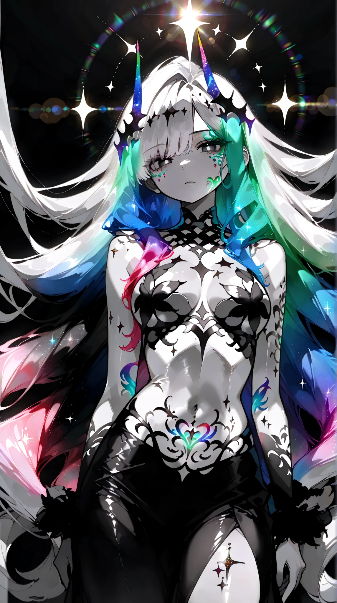 leaning back with hands out in the air,girl、high school girl、(masterpiece, highest quality, official art:1.2), (flat color:1.5),(colorful),looking at the viewer,1 girl,alone, white background, ,(2D:1.5) ,NSFW