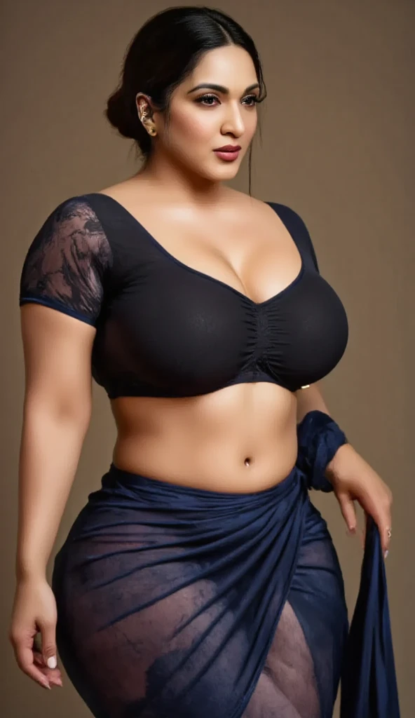 50yo mature MILF Anushka Shetty,((best quality)), ((masterpiece)), ((realistic)), sweat, alluring figure, bulging figure, thick charming lady, curvy, thick navel, full figured woman, eye kajal, massive breast, full body, styled hair, pierced eyes, female face,royal aura, trend on artstation , sharp focus, studio photo, intricate detail, very detailed, detailed eye, illustration, very detailed, sharp focus, digital render, professional, 4k