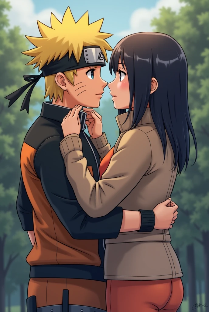 One of Naruto having sex with Boruto