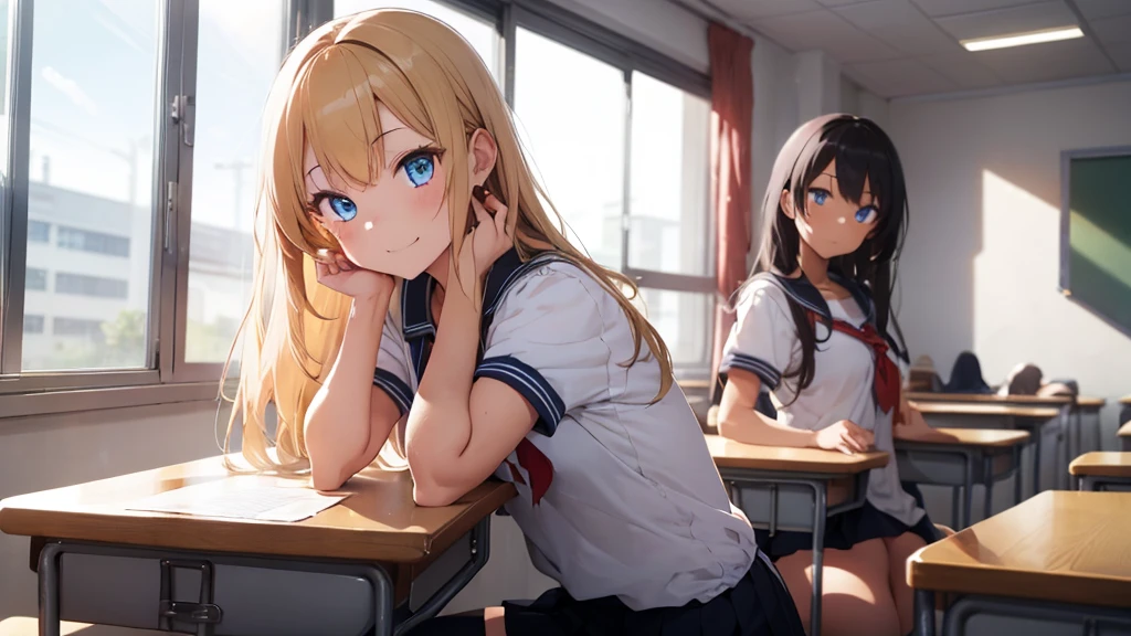 high school girl, high school girl, high school girl, masterpiece、Highest quality, high school girl, masterpiece、Highest quality、NSFW, {Large Breasts}、classroom、classroom、classroom、classroom、classroom、All Nude、All Nude、All Nude、Big Breasts、Big Breasts、Big Breasts、、Backwards、Backwards、Backwards、Beautiful back、Beautiful back、Beautiful back、Beautiful back、Beautiful back、Blonde Hair、Blonde Hair、Blonde Hair、Beautiful black hair、Beautiful black hair