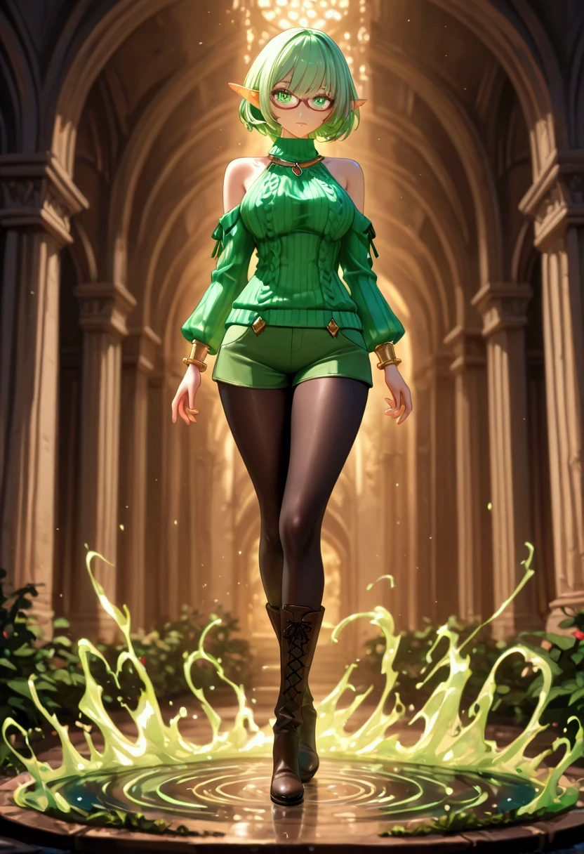 Fantasy Forest, (Full body image of 3D elf doll in suspended bubbles):1.5, Cute cartoon 3d image, (extremely detailed CG unity 16k wallpaper:1.1), Two-headed body, (Denoising strength: 1.45), Beautiful 3D doll, happy laughing, cute 3d rendering, cute 3d anime girl rendering, cute detailed digital art, 3d rendering stylized, 3d rendered character art 8k, cute digital painting, super detailed rendering, god rays, glowing light, UHD, masterpiece