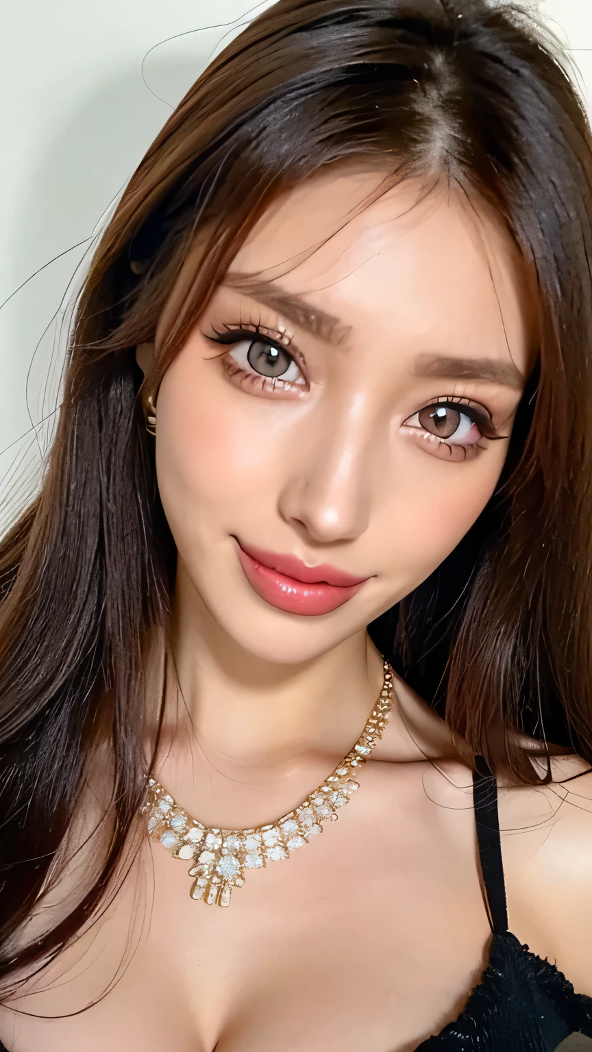 ( cowboy shooting 、 top quality、8k、16k、 award-winning works 、 Ultra high resolution)、 beautiful woman、( Black sweater , Sexy cleavage:1.1)、Perfect big breasts、( blonde alone :1.1)、 beautiful skin that shines with bright, shiny lipstick 、 a lot of people stand out with clear images 、 bright color contacts 、Perfect gal makeup、 Perfect for an adorable companion 、The sleeve is torn 、( Dark makeup for women :1.2)、( dark brown beige around the eyes :1.1)、 Beautiful Bright Eye Shadow 、 dark sexy makeup around the eyes 、(Big Breasts:1.2)、 super long wavy hair 、(Romantic affection:1.1)、 amazing adult sex appeal The best smile he has when he sees me 、( there are many people that accentuate body lines ..:1.1)、( strongly blurry、 a 。:1.1)、( The image is clear 、 jacket :1.1)、 accurate anatomy、 ultra HD hair、( ultra high resolution perfect beautiful teeth:1.1)、Ultra HD beautiful face 、 ultra HD hair、 crystal clear bang 、Ultra HD Shining Eyes、Glowing ultra high resolution beautiful skin、 Ultra high resolutionの艶やかな唇、 Harry Winston necklace