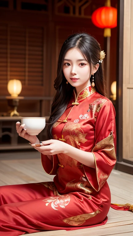 a couple of lesbians sitting together,Taoist,single hairbun,(an ancient Chinese hairstick on her head:1.5),Use mahogany hairpins,(reveals transparent clothing),leering:1.4,Reveals translucent lace panties,(ulzzang-6500-v1.3,pureeroface_v1,octane rendering),elegant pose,xxmix girl woman,perfect composition golden ratio, masterpiece, best quality, 4k, sharp focus. Better hand, perfect anatomy.