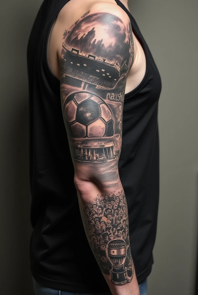 Tattoos about football