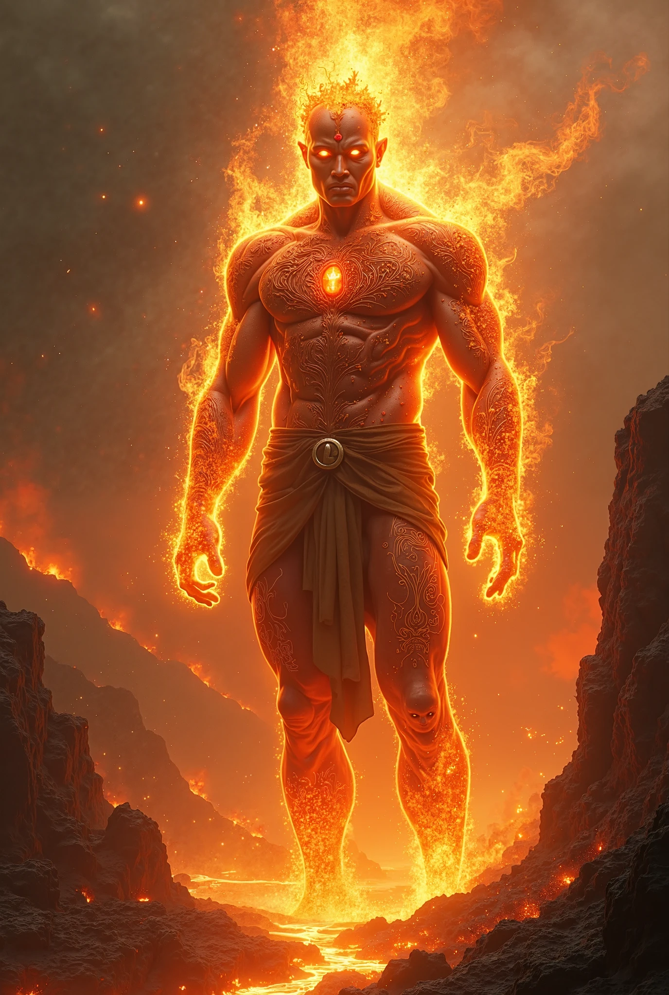 Fire monster aghori 