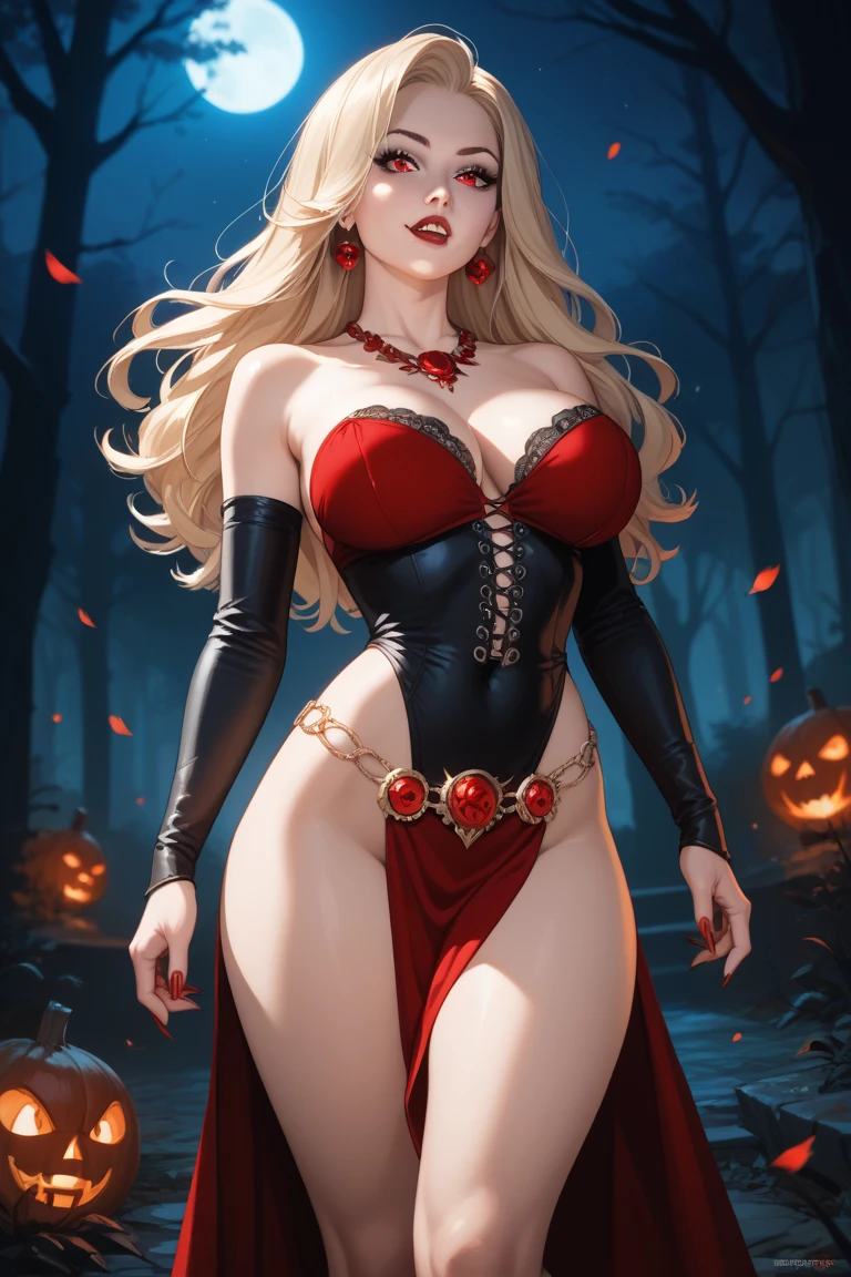 sexy nun, leg slit, full body shot, cleavage, blonde, ((blonde)) pubic hair