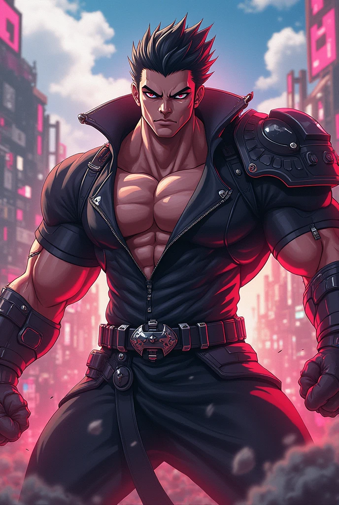 Valus is an ordinary demon standing at 1. 75m tall. He has short black hair and red eyes. His skin is pale. He wears a black uniform with a white shirt underneath and black boots. Big bulge in pants
