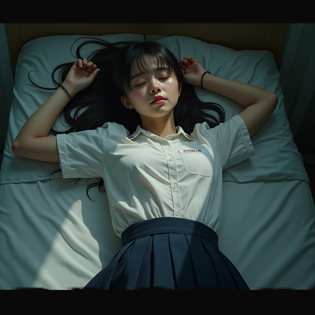 Real Live Action High Definition Beautiful Girl School Uniform 
