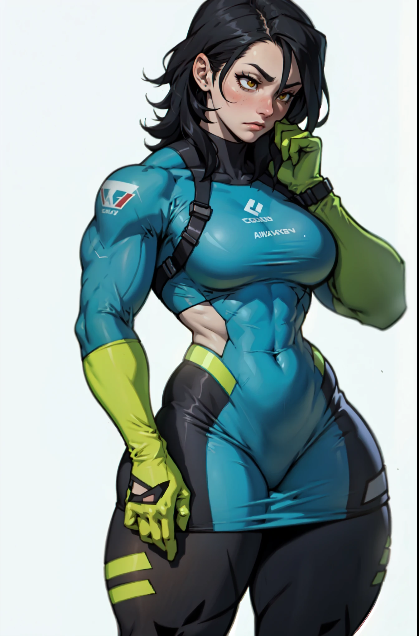 muscular huge breasts thick thighs sad long hair black hair yellow eyes pale skin expressionless skintight suit skintight suit thick thick thick thick thick thick thick thick thick thick thick thick thick thick thick thick thick thick thick thick