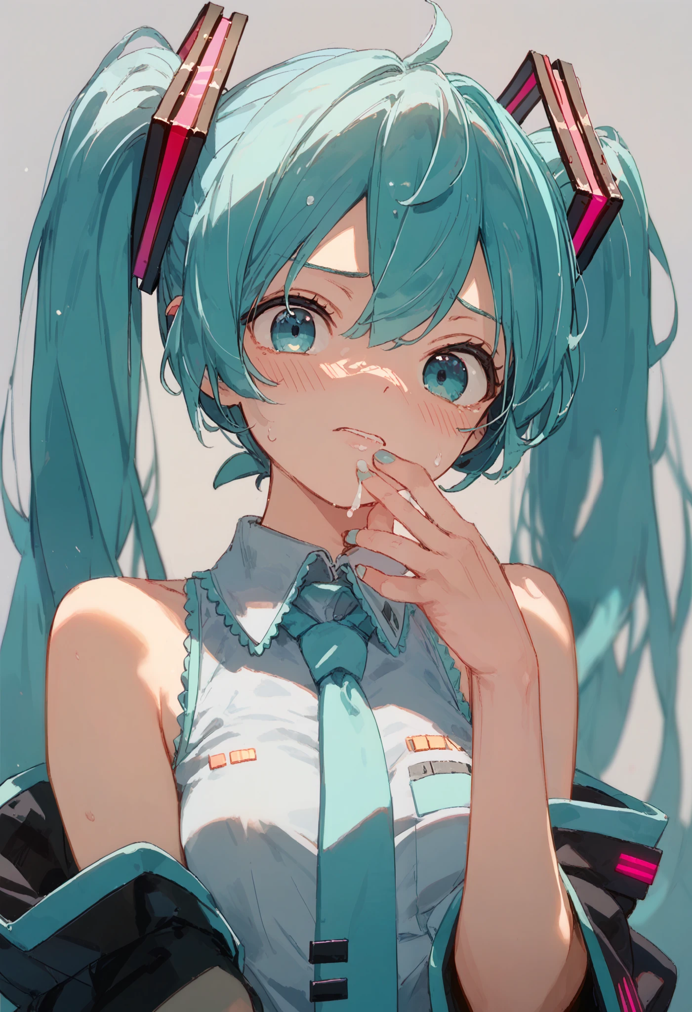 Hatsune Miku Cum Shot Ahe Face Double Piece