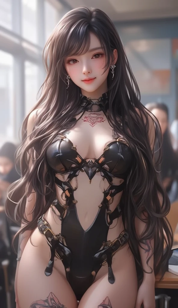 1 girl,(highly detailed skin),crooked,,beautiful胸,big breasts,pale skin,pointed chest,erect nipples,(fantasy art,best image quality,surrealist portrait,(8K),Super realistic,最high quality, high quality, High resolution, high quality texture,high detail,beautiful,Detailed,Very detailed CG,Detailedテクスチャー,realistic expression of face,masterpiece,sense of presence,dynamic,(super thin hair),(super soft hair),(ultra straight hair:1.5),long flowing bangs,hair above one eye、最high quality, masterpiece, High resolution, 1 girl,(8K, masterpiece: 1.3), Full body, big breasts: 5, long legs, focal distance: 1.2, (black hair,: 1.8 ), Perfect body: 1.6, slim abs: 1.4,)  beautiful顔, On top of that_body, Tyndall effect, realistic, Dark studio, edge lighting, two-tone lighting, (high detailスキン: 1.2), 8K UHD, Digital single-lens reflex camera, soft lighting, high quality, volume lighting, frankness, photograph, High resolution, 4k, 8K, Bokeh, very sexy pose, sexy dominant pose, sexy pose, sexy look, satisfying pose、全naked、naked、nude、オールnude、フルnude、nude、naked、show off your cleavage、big breasts、delicious looking breasts、Pink nipples are exposed、Breast milk is coming out from the nipples、spread legs、show off your crotch、my crotch is wet、There&#39;s semen on my crotch、sweaty skin、fair skin、delicious looking breasts、big 、soft breasts、Rubbing her with her hands、The moment of climax、Trance expression、Cumming face、after sex、I feel it、blush、Looks embarrassed、sexy look、perfect proportions、perfect beauty、The cutest girl in the world、high school girl、Two-dimensional beautiful girl、facing forward、viewers are watching、Entice viewers、I