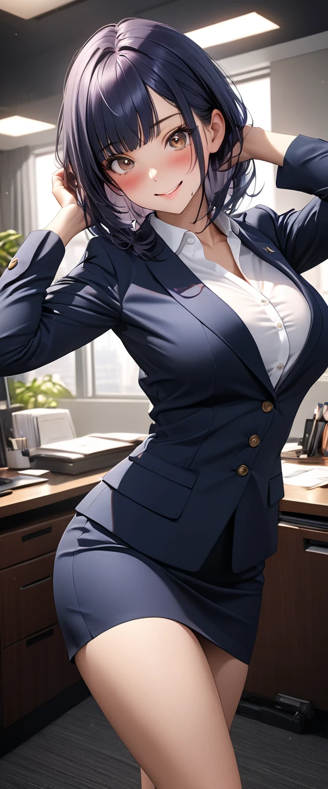 ((masterpiece)),(((best quality))),((character design sheet)),((rough sketch)),((vulgar)),thick thighs,1girl,blond hair,,((between breasts)),pussy juice,wearing an Wet sexual stewardess uniform,milking