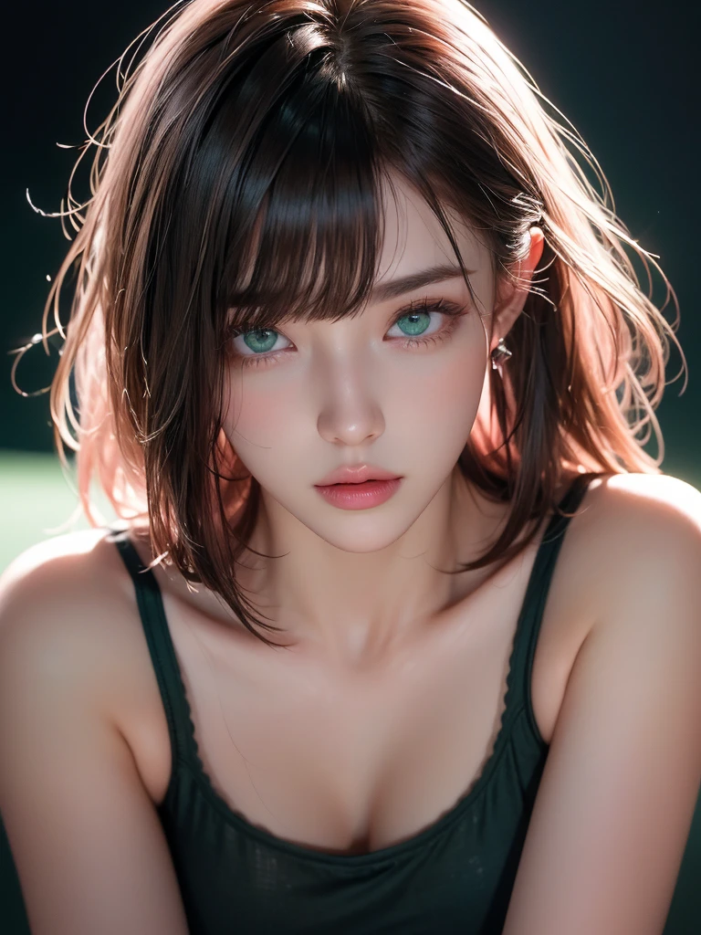 8K,Best quality, masterpiece, ultra high res, (photorealistic:1.4), raw photo, (Authentic skin texture:1.3), (film grain:1.3), (selfie angle),1girl,beautiful detailed eyes and face,masterpiece, best quality,close-up,upper bod,