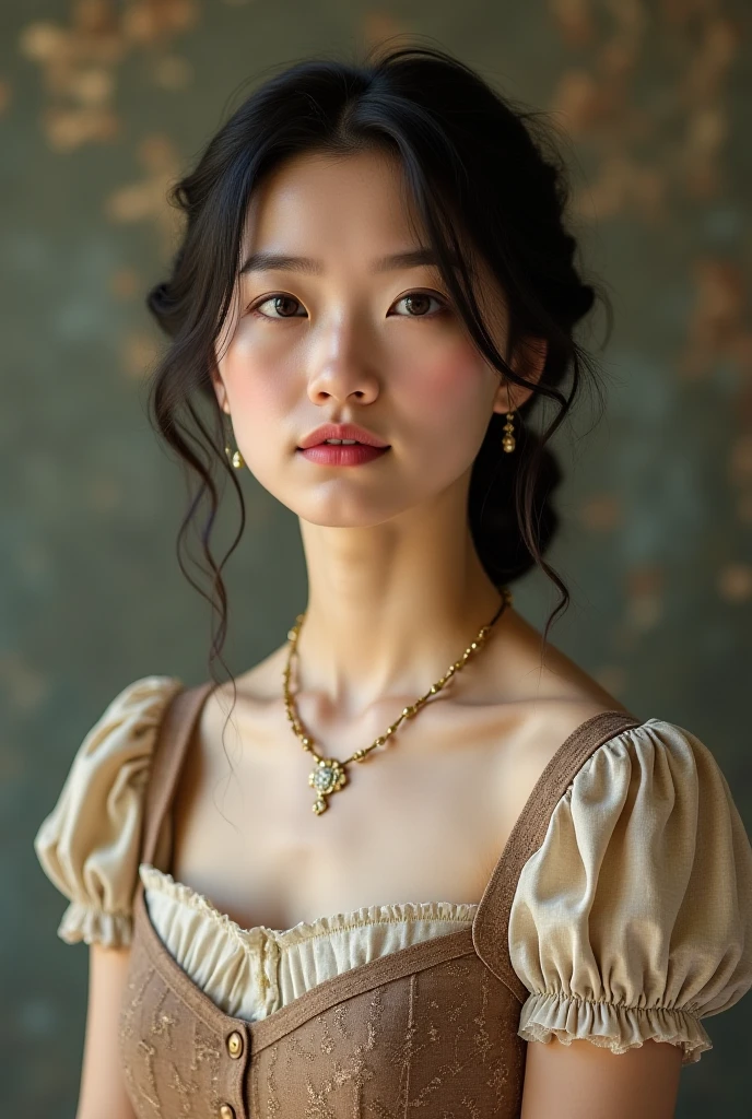 (masterpiece, Highest quality:1.2), one person&#39;s, , cute, Expressionless, alone, Small Nose, Small red cheeks and nose, 非常にcute表情, Random Hairstyles, Flat Chest、