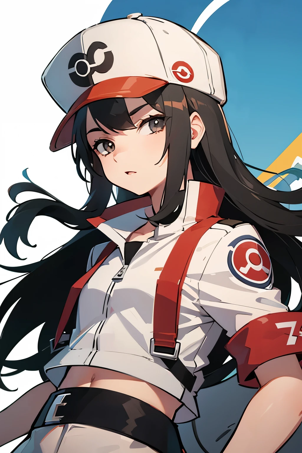 Flight Jacket , flight cap, Pokemon Trainer, (Master ball), break, Koala motif mascot monster