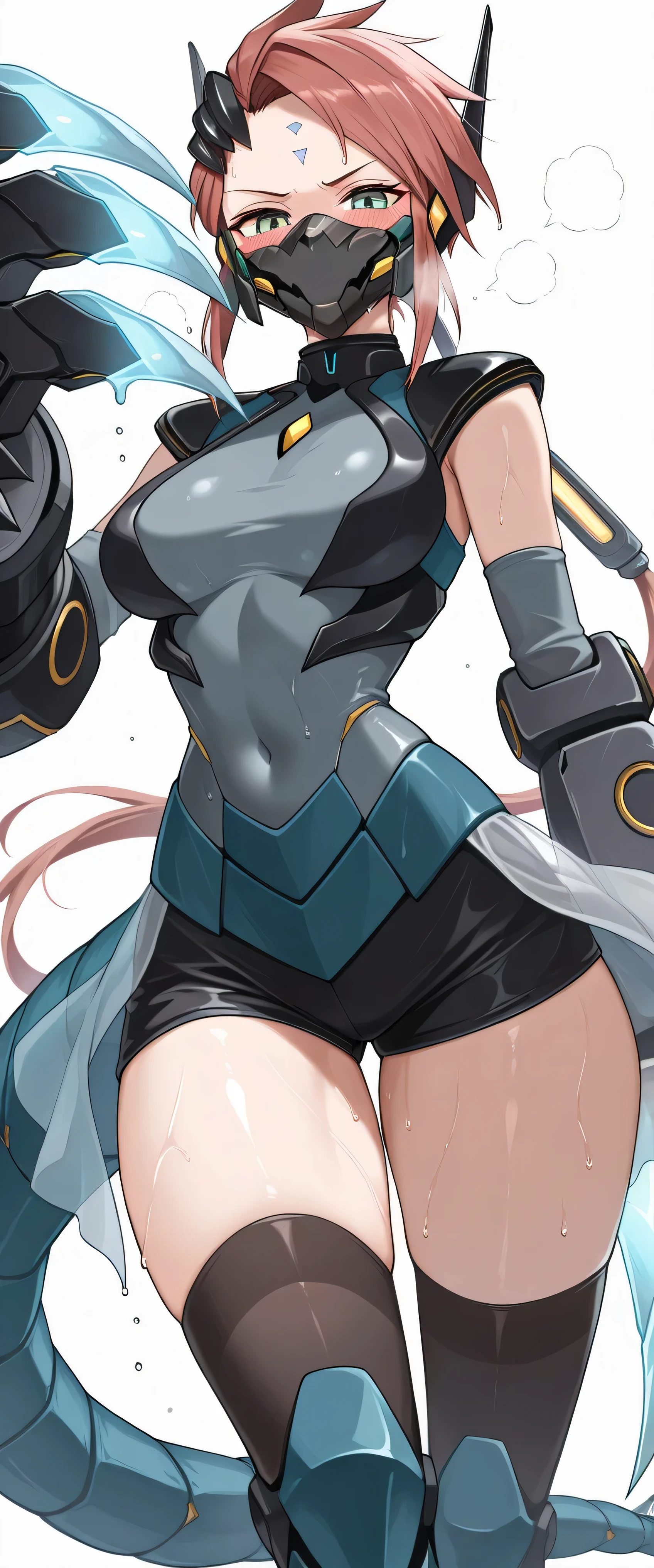Ultra High Quality, super high precision, ultra high detail, Super cute swimmer, Come-from-behind victory, Cleavage of, Competitive swimsuit, Competition pool, Blurry audience, blessings