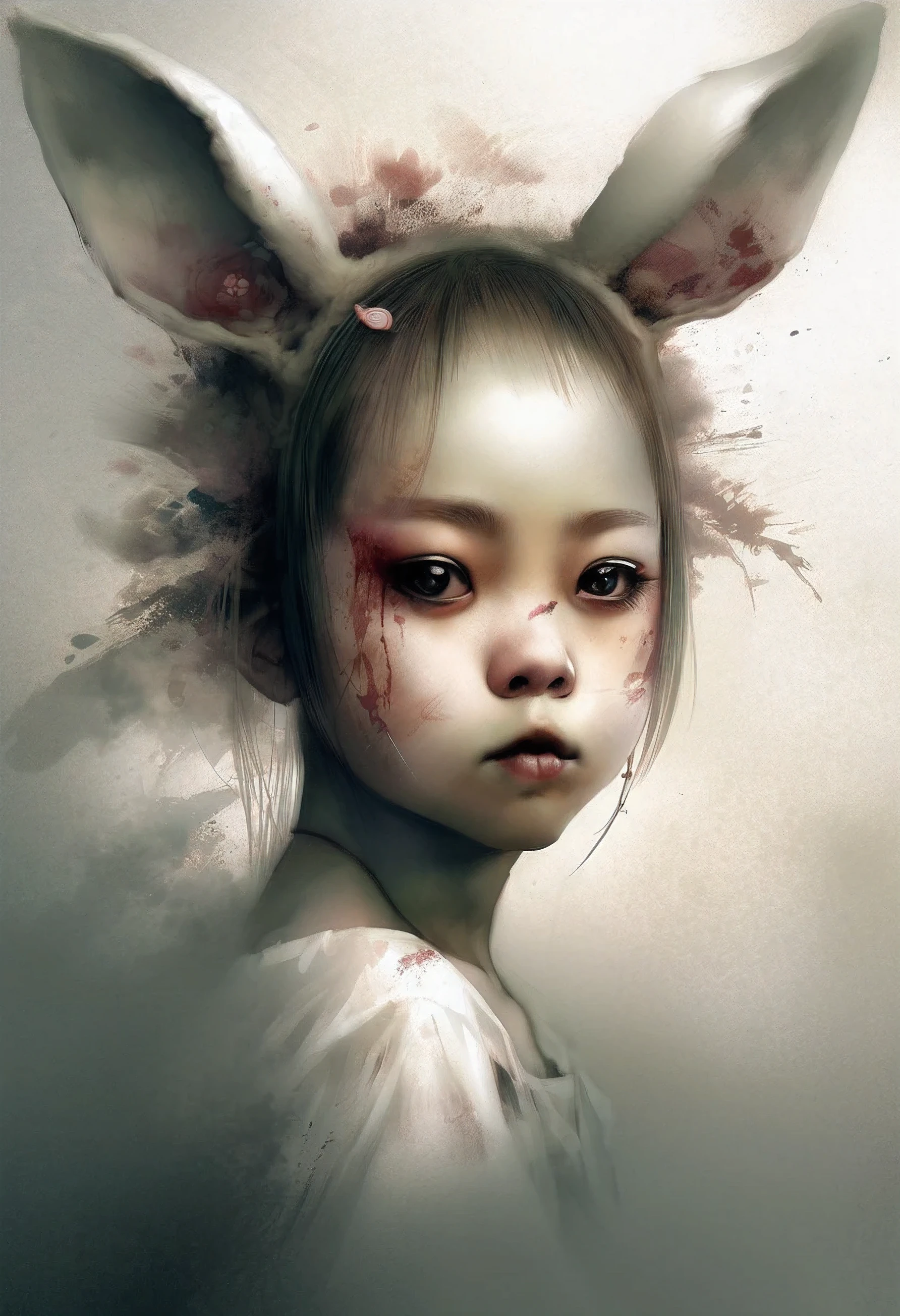 young girl, творческая импровизация (Created by Ryohei-Hase)
