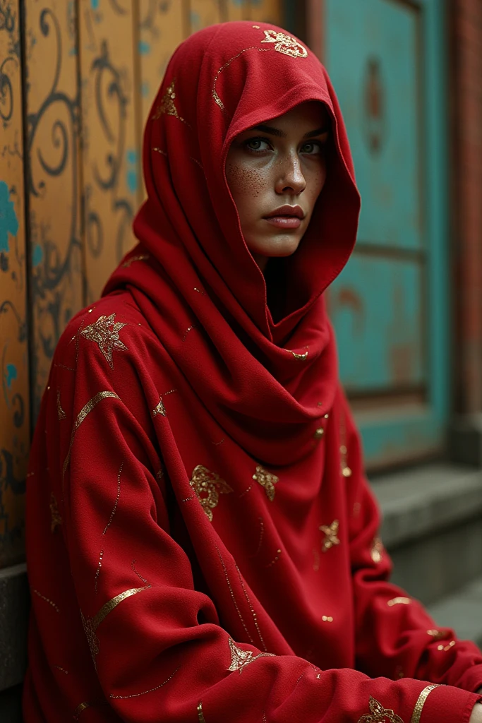 A sexy hijab girl
