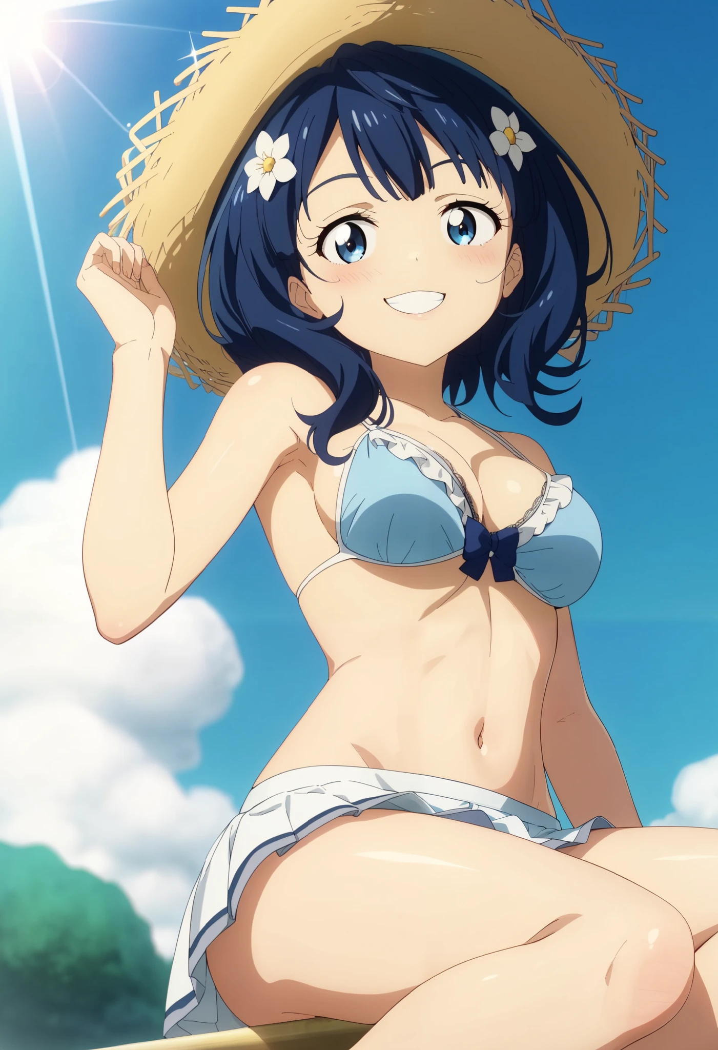 Yanami Anna,   medium hair , stupid hair,  medium breast,  blue hair ,blue eyes,  big breasts, ピンクcolorのブラ,  lace bra,  ピンクcolorの panties , レース panties,   Shiny Skin,   smugface , smile, ( close one eye:1.2), ,   the back of the head  , side, Place your lower back on your other hand ,  straddle on balance ball,  Find viewers,   from the front , Public Park, Playground equipment, slide,  sunshine, Summer Day々,  wide shot, (masterpiece, 最 high quality,  high resolution,  more details:1.3),  perfect fingertips,   detailed background , Anime,  big smile、Accurate Fingers数量、feetを広げて、Accurate Fingers, ( perfect hand,  perfect anatomy), smiles at me、masterpiece, 4K, 8k, (  score_9,  score_8_  up the side,  score_7_  up the side,  score_6_  up the side,  score_5_  up the side,  score_4_  up the side),depth odebt debtield, Sparkle, blurry debtoreground, debt/2.8, , 超   kampala, ((masterpiece)),    high quality , s  up the sideer detail, 最  high quality ,    kampala,     I arranged the    , Swim in the ocean  、無邪気なsmileの少女、looks debtun、   water play  、1 person、Black debtrilly swimsuit、   Flower Hair Ornament with Vans Head  、    black hair 、 Hair bangs,:d,debtang,  small breasts,   the sun shines , 大きい smile when looking back、Accurate Fingers数量、  feet 、Accurate Fingers, (  perfect hands ,   perfect anatomy),Smile at you 、Anayanami ,Anayanami    low angle、
  low angle、  long skirt 、Hold down skirt which is blown  up the side by strong wind、anime white  panties Strong wind、  I can't see my crotch   
ローレグのパンツ、color: white、
  I can't see my crotch   、
、Lined、white lace lining、
​masterpiece, 最  high quality ,  standing photo、  platinum blonde hair  、 blue eyesのアニメの女の子 ,  Cute Girl Anime Visual ,Smooth Anime 、an Anime girl、  blue bikini 、、 Straw Fedora Hat 、  beach 、  素晴らしい beachで 、Staring at this、facade、smile、   crosses his hands behind his back  , Anime girl in bikini standing on a beach with palm trees, wallpaper Anime blue water, 4K 円 manga wallpaper, Anime moe artstyle, Anime! 4K, Anime! 4K 円, seductive Anime girl, 4K Anime wallpaper, ultra hd Anime wallpaper, Realistic Bikinis  ,   Cute Blue Tie   , [ 4K 円 digital art ]!!, ecchi Anime style, Anime girl sitting on bed with arms crossed, an Anime drawing by Jin Homura, Pixiv, Tropical Hair Ribbon, Anime moe artstyle, cute Anime girl,    small curvy   , Anime best girl, Anime visual of a cute girl, young Anime girl, an Anime girl, pretty Anime girl, Anime girl,   very detailed、​masterpiece、最  high quality 、 超 high resolutionエネルギー 、8kの high resolution、Photogenic Clarity、  detailed eyes 、  gradation  、  perfect anatomy的体の比率 ,  hard disk 、 NFSDW   (English) ,  Nikon Z9 80mm lens , masterpiece、 Model stand、Dark pink  panties in lace material、white tight t-shirt、  This dress is made of red lace material (((Show me all your  panties)))、(((    I Will Definitely Wear a Skirt    )))、(((  Lift the Hem of the Skirt  )))、  panties、  boys and girls having sex with too much natural light  、  sunshine、 Detailed Lace Panty Patterns 、Regular  panties、((( standing, Lifting ski