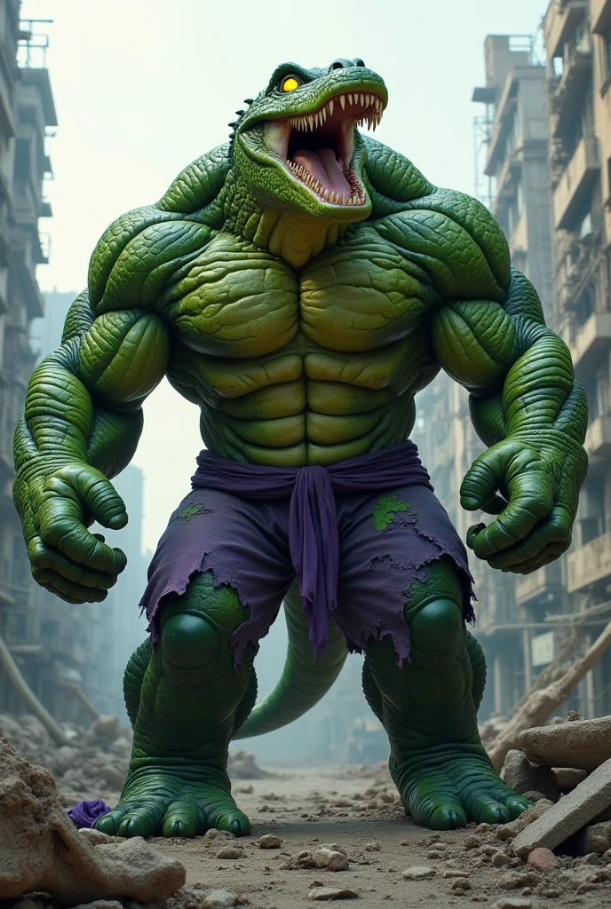 hulk Frog transformed