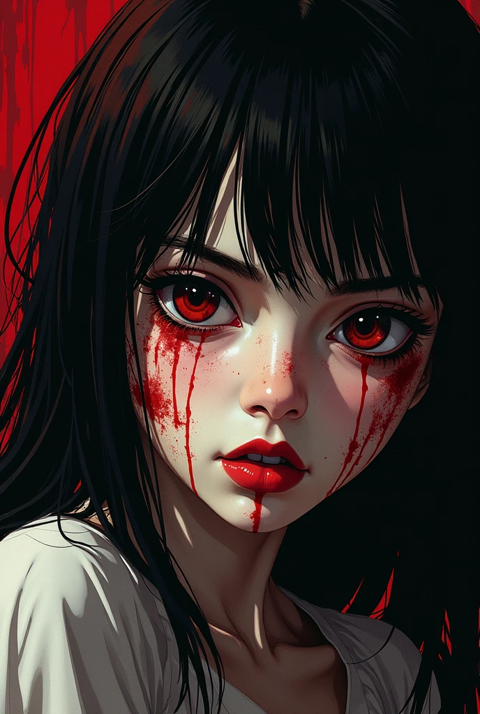redpaper closeup, Seduces You to Fuck Her from Behind on all fours, Nightmarish Illustrations, High definition, Photo detailed, specified, Surrealist, High definition, Photo detailed, specified, head thigh portrait, different colors, portrait of a horror beyond my comprehension staring at me, infamous dark photograph, youkai, manga, art by junji ito, no humans, Zdzisław Beksiński Leonid Afremov Yoshitaka Amano Ohara Koson Ivan Rabuzin Gian Lorenzo Bernini Enoch Bolles Jean-Baptist Monge Tetsuya Nomura, acrylic painting, trending on pixiv fanbox, palette knife and brush strokes, style of makoto shinkai jamie wyeth james gilleard edward hopper greg rutkowski studio ghibli genshin impact  3D rendering style (3DMM_V12) 3DMM --q 99 --testp --chaos 90