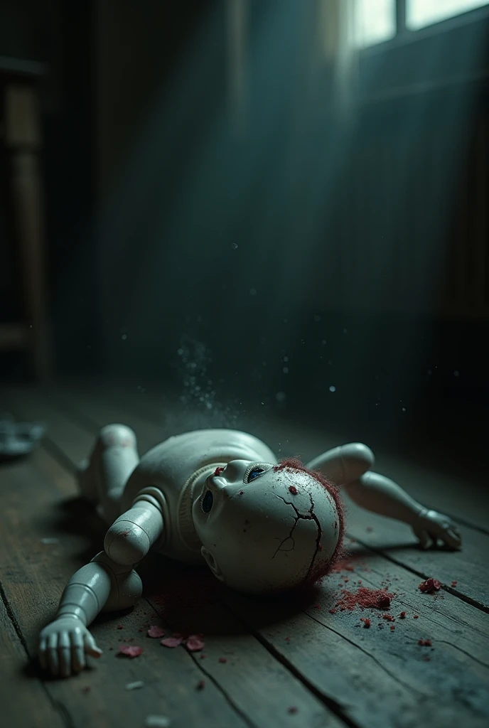 The background is an abandoned laboratory，On a dirty bed lies an anatomized human body，Vulgar and bloody，Human experiments，Biochemical experiments，Nuclear wastewater，Evil experimental scenes，An atmosphere of terror，thriller，zombie，variation，Visceral specimens，Human head container，ultra-realistic realism，Thick blood，Dirty ground，tmasterpiece
